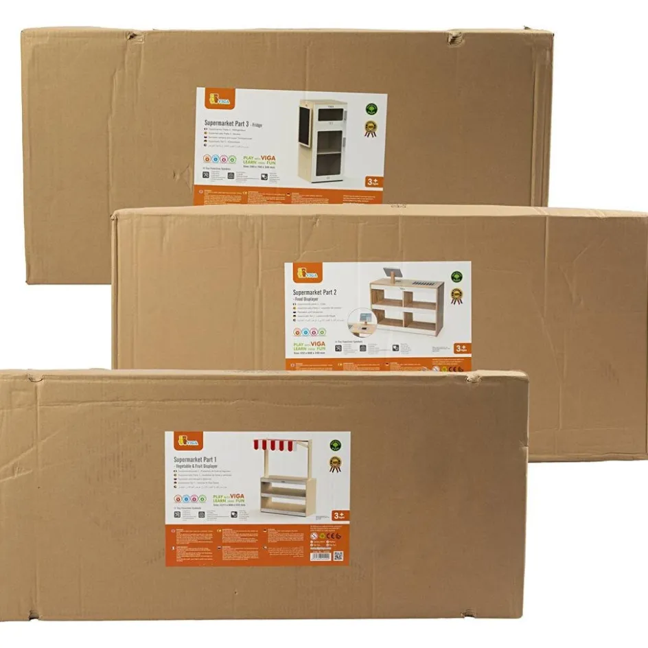VIGA Three-Piece Grocery Store| Indoor Play