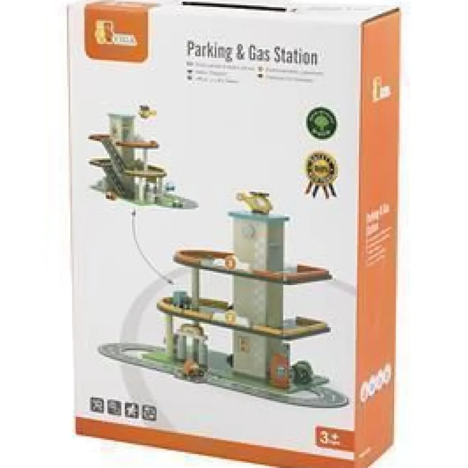 VIGA toy garage| Indoor Play