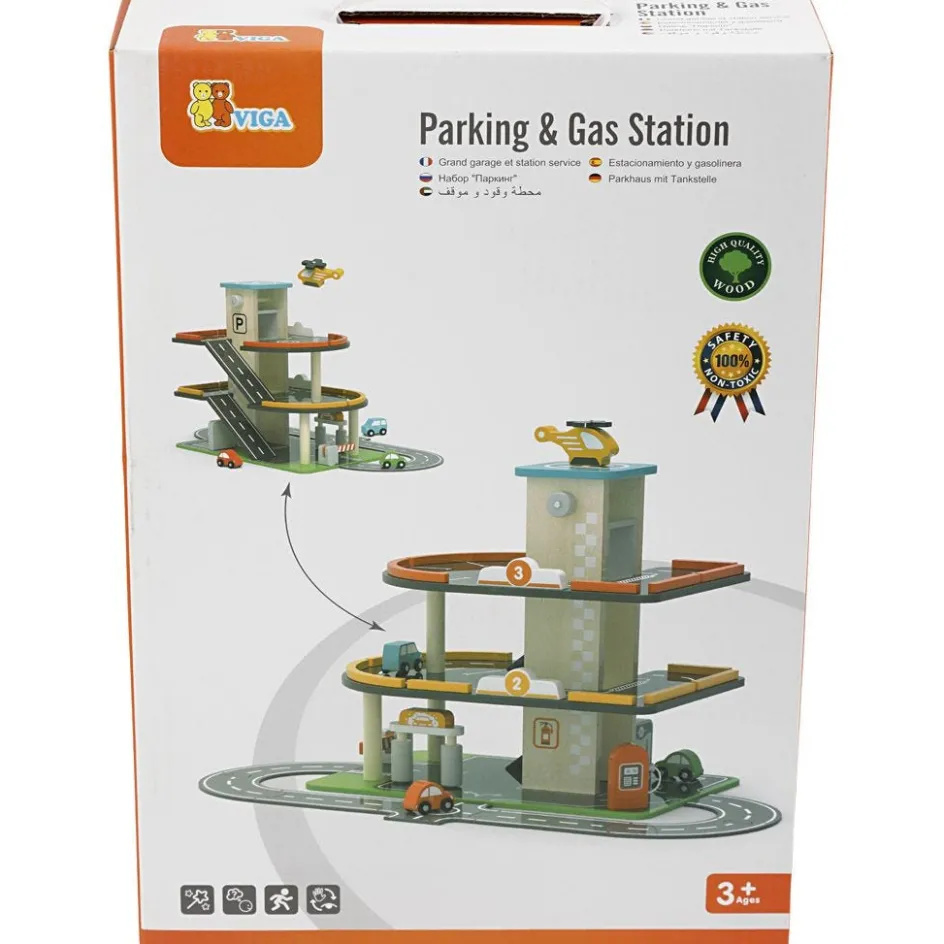 VIGA toy garage| Indoor Play