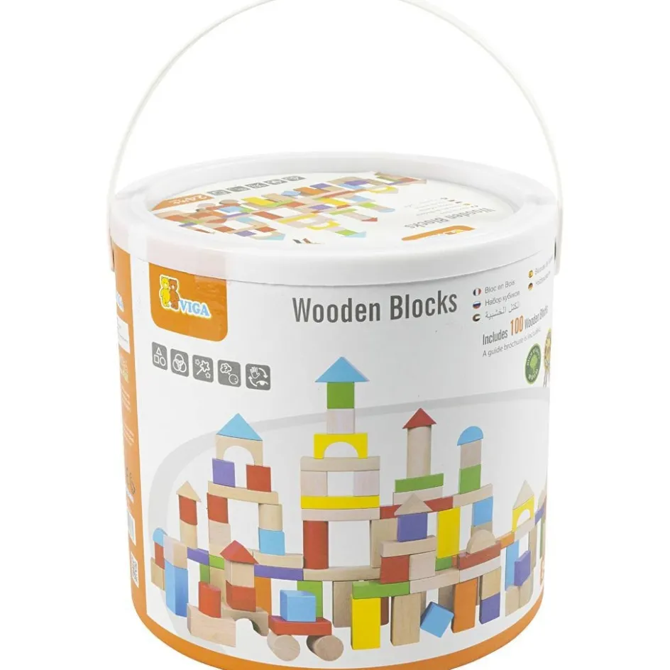 VIGA wooden blocks| Indoor Play