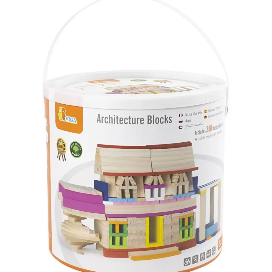 VIGA wooden building blocks| Indoor Play