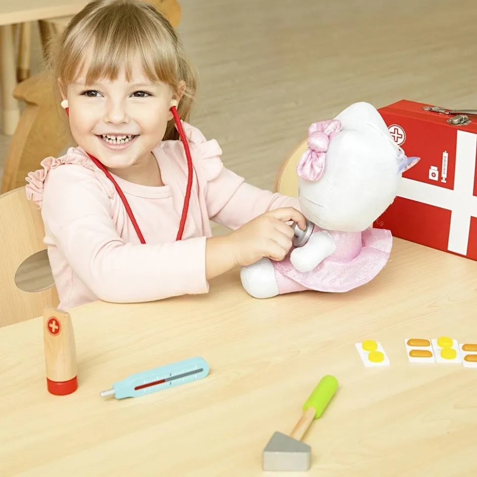 VIGA wooden doctor playset| Indoor Play