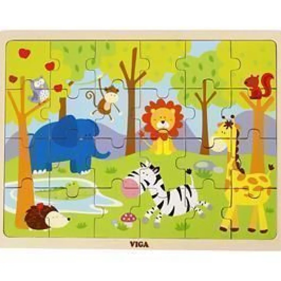 VIGA Wooden Jigsaw Puzzles| Indoor Play