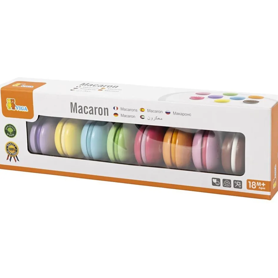 VIGA wooden macarons| Indoor Play