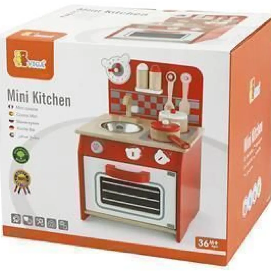 VIGA wooden mini kitchen| Indoor Play