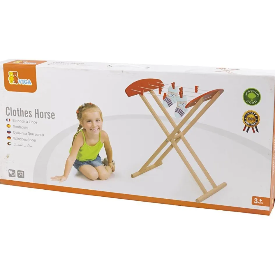 VIGA wooden play drying rack| Indoor Play