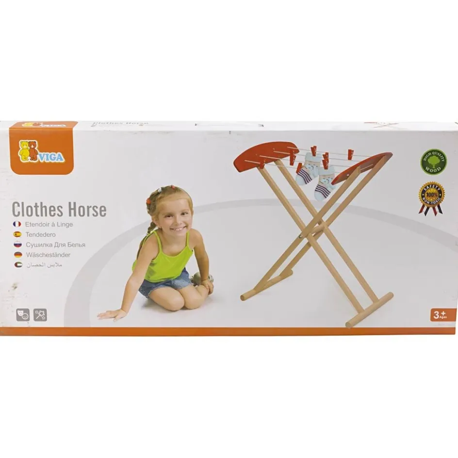 VIGA wooden play drying rack| Indoor Play