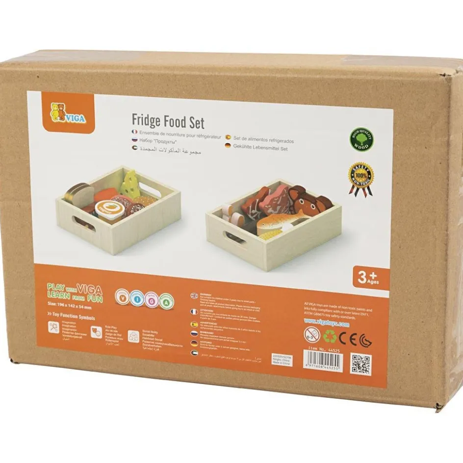 VIGA Wooden Play Food| Indoor Play