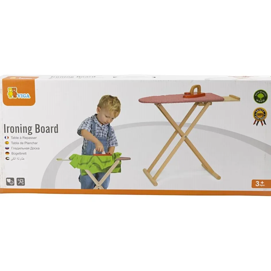VIGA wooden play ironing board| Indoor Play