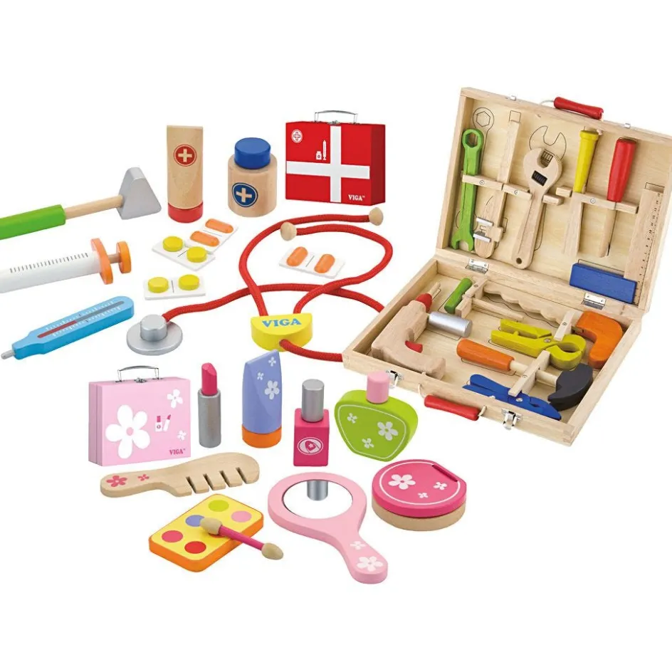 VIGA Wooden Playset| Indoor Play