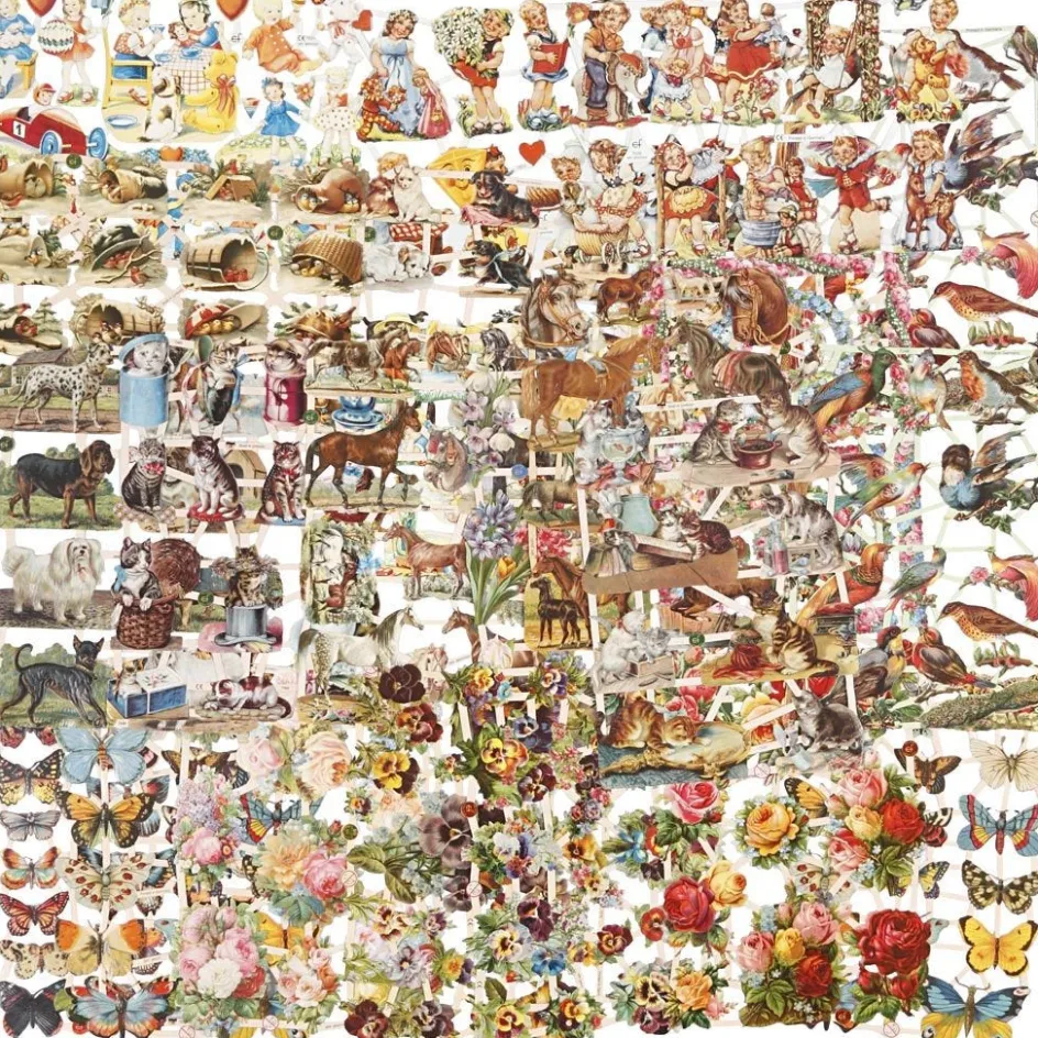 Creativ Company Vintage Die-Cuts| Basic Items And Tools|Stickers And Vintage Die-Cuts