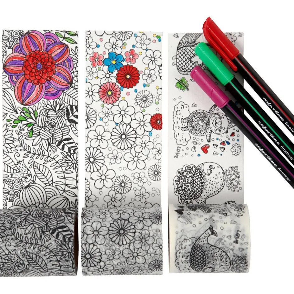 Creativ Company Washi Tape| Calendars, Notebooks And Colouring Books|Stickers And Vintage Die-Cuts