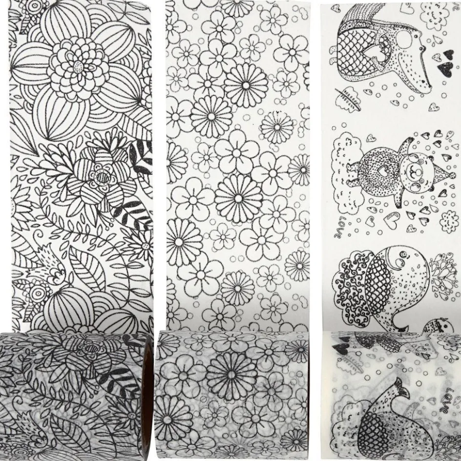 Creativ Company Washi Tape| Calendars, Notebooks And Colouring Books|Stickers And Vintage Die-Cuts