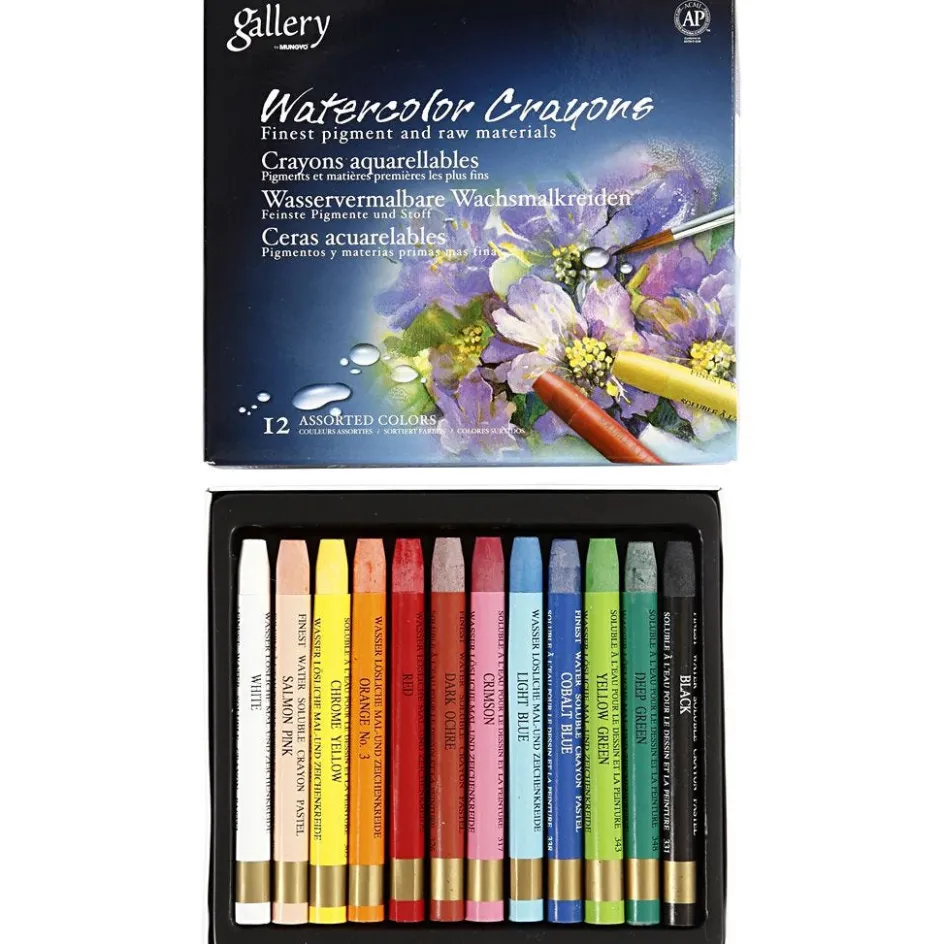 Mungyo Watercolor Crayons| Paints And Painting Accessories|Watercolour Paints