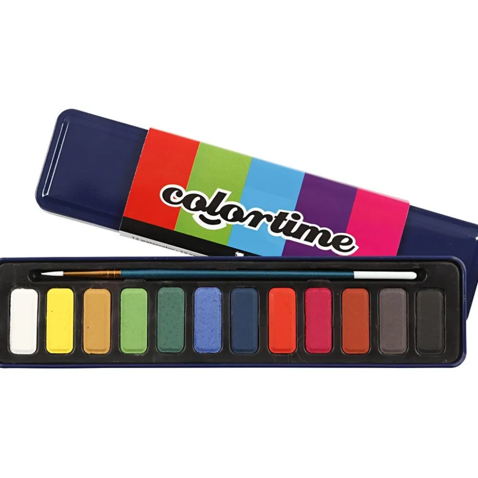 Colortime Watercolour Kit| Watercolour Paints