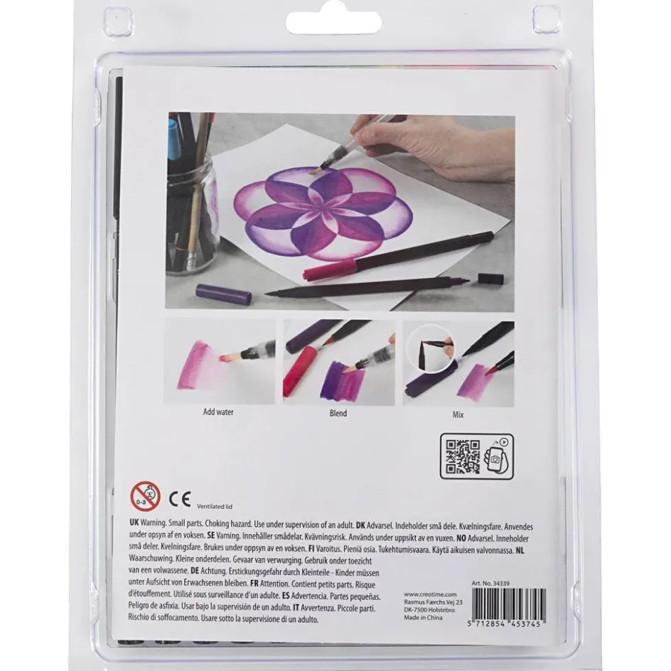 Creativ Company Watercolour Marker| Watercolour Paints