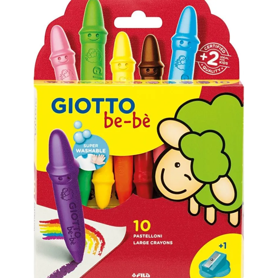 GIOTTO Wax Crayons| Pencils And Chalks