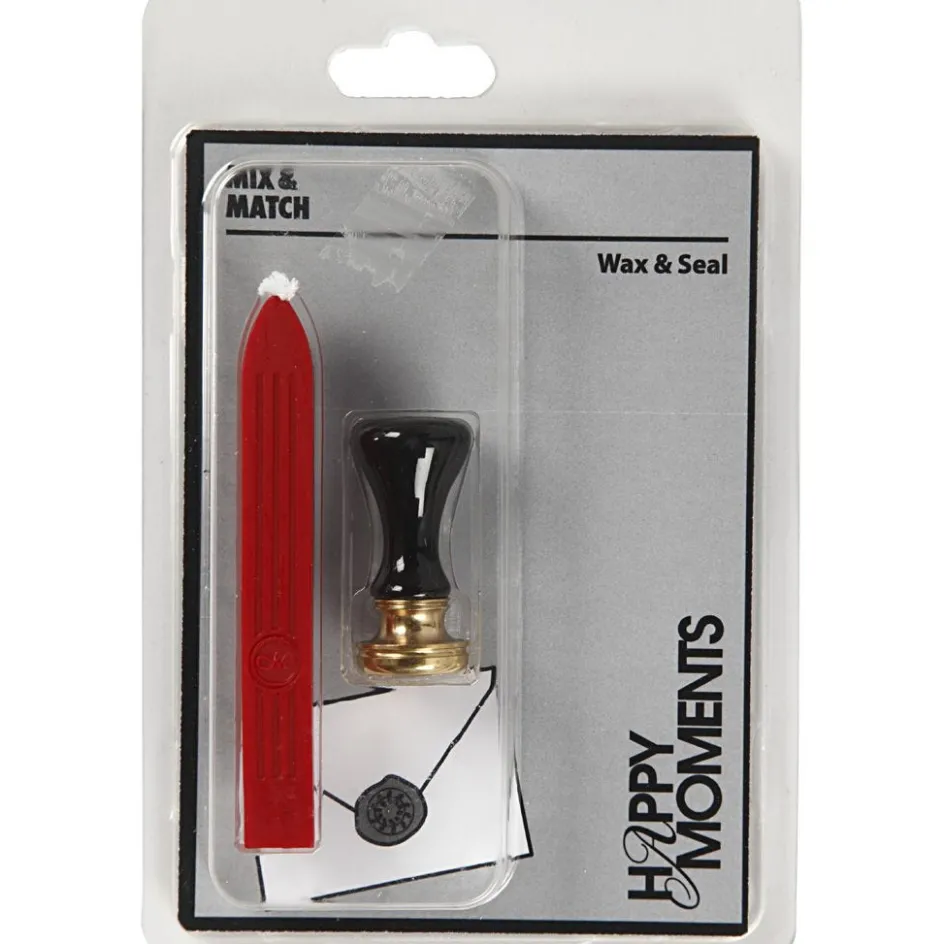 Creativ Company Wax Seal Set| Glitter, Foil And Seals