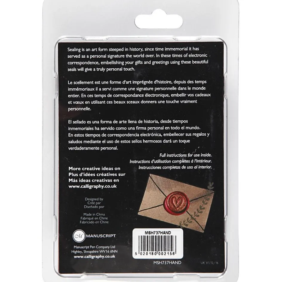 Creativ Company Wax Seal Set| Glitter, Foil And Seals
