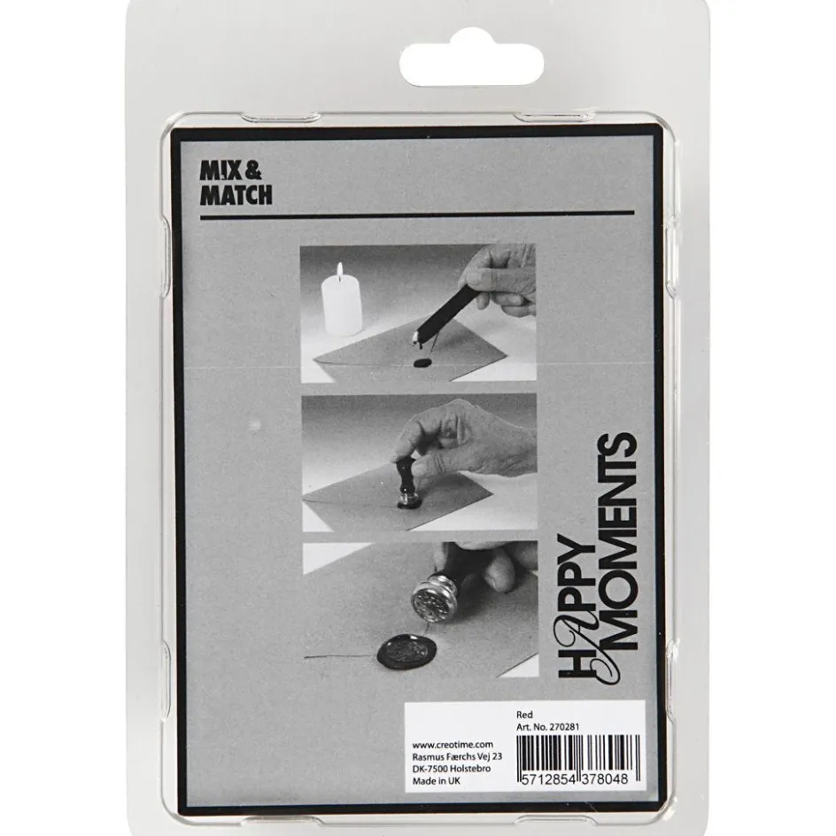 Creativ Company Wax Seal Set| Glitter, Foil And Seals