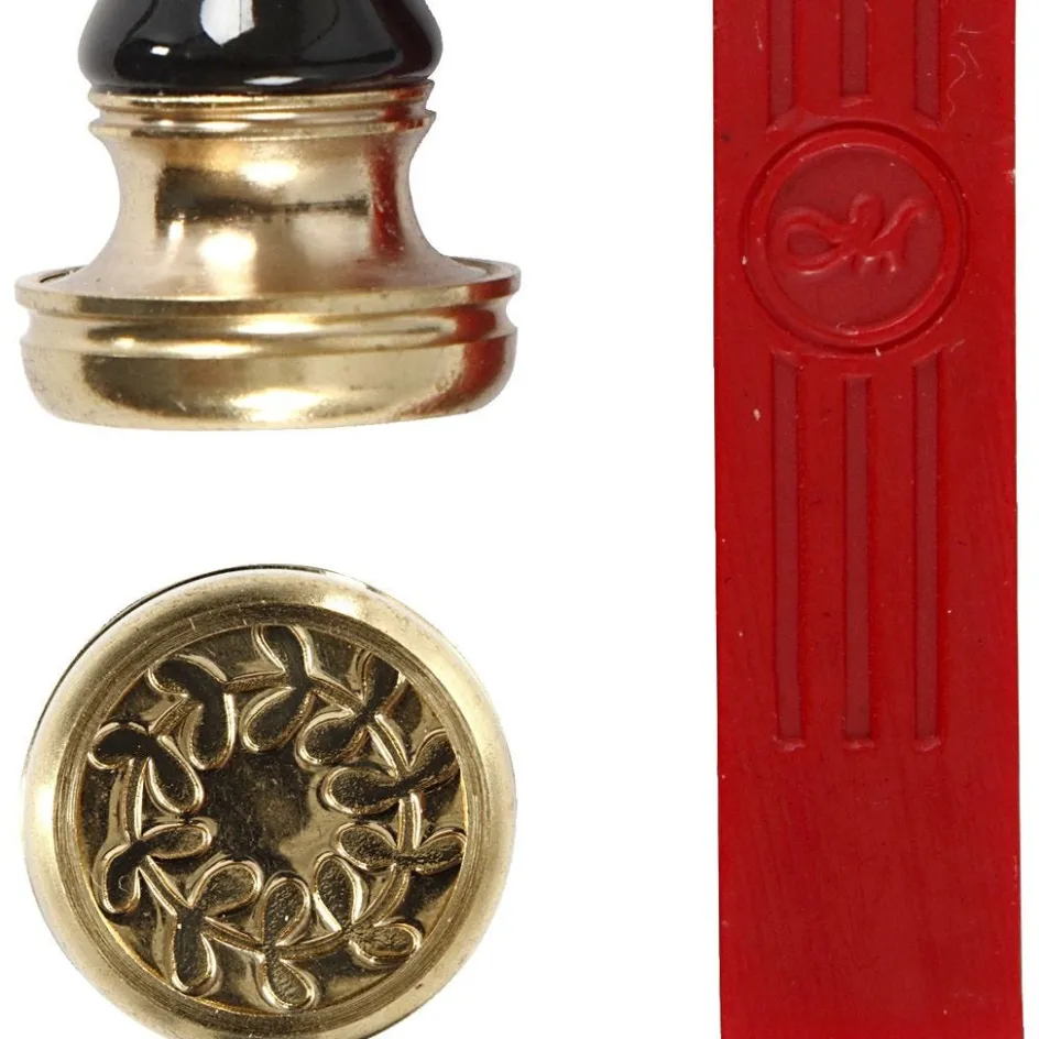Creativ Company Wax Seal Set| Glitter, Foil And Seals