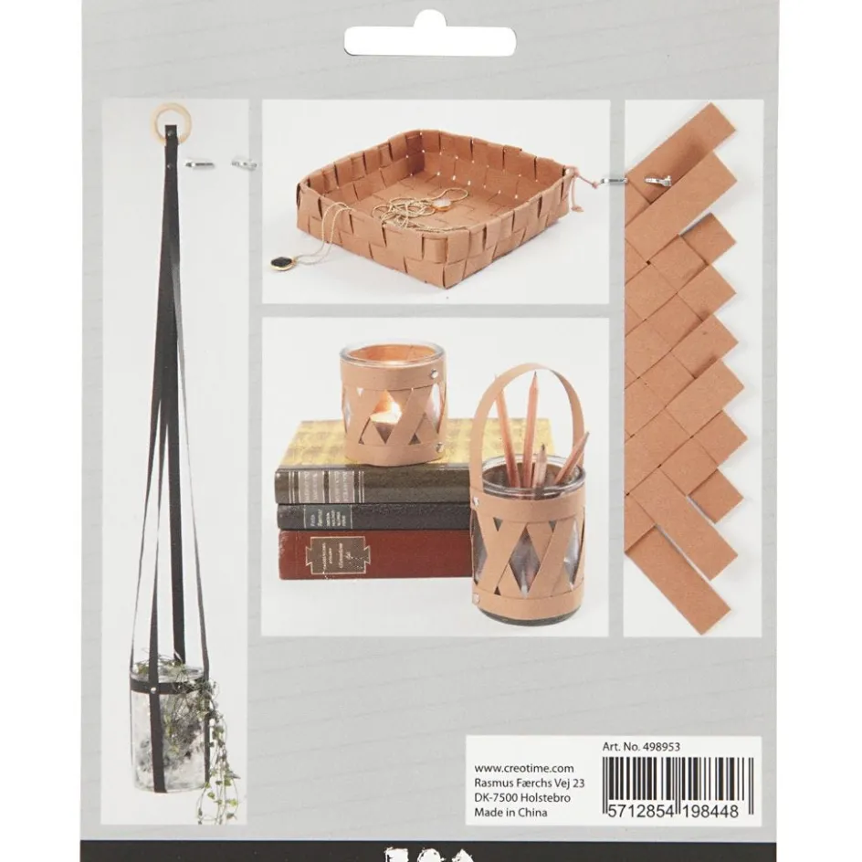 Creativ Company Weaving strips| Leather Paper