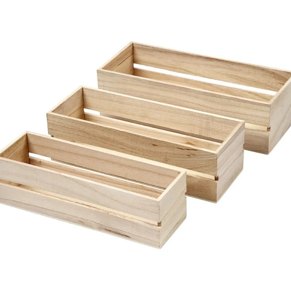 Creativ Company Wood Boxes| Boxes And Storage