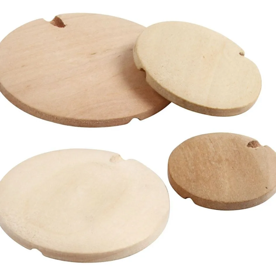 Creativ Company Wood Button pearl| Sewing Accessories And Tools