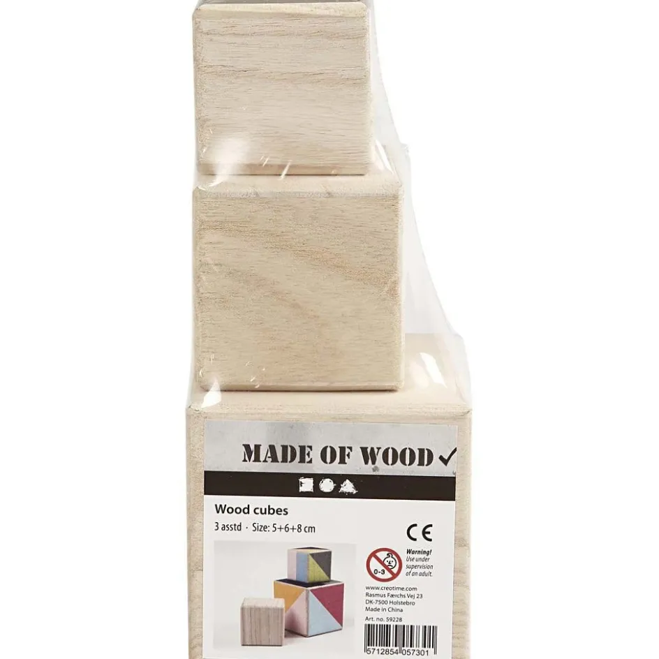 Creativ Company Wood cubes| Toys