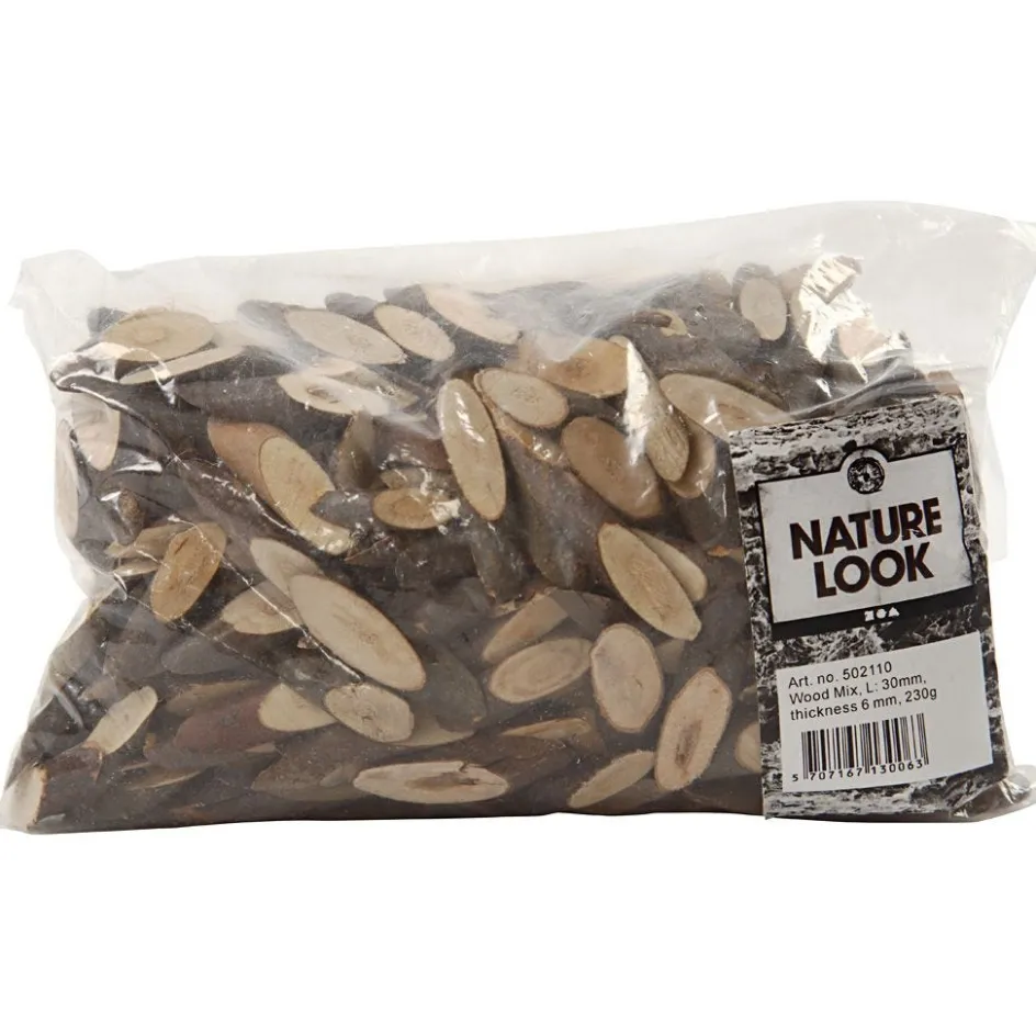 Creativ Company Wood Mix| Basic Items And Tools|Flower Arranging And Basket Weaving Supplies