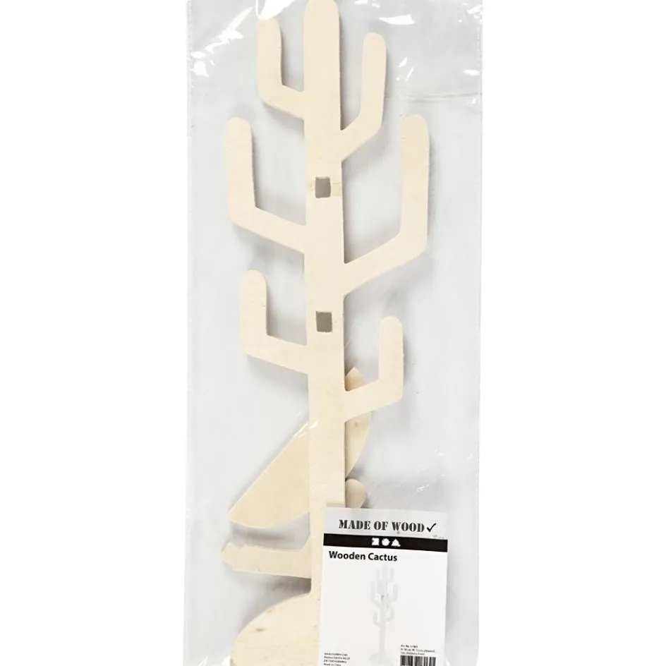 Creativ Company Wooden Cactus| Trees And Flowers For Decoration