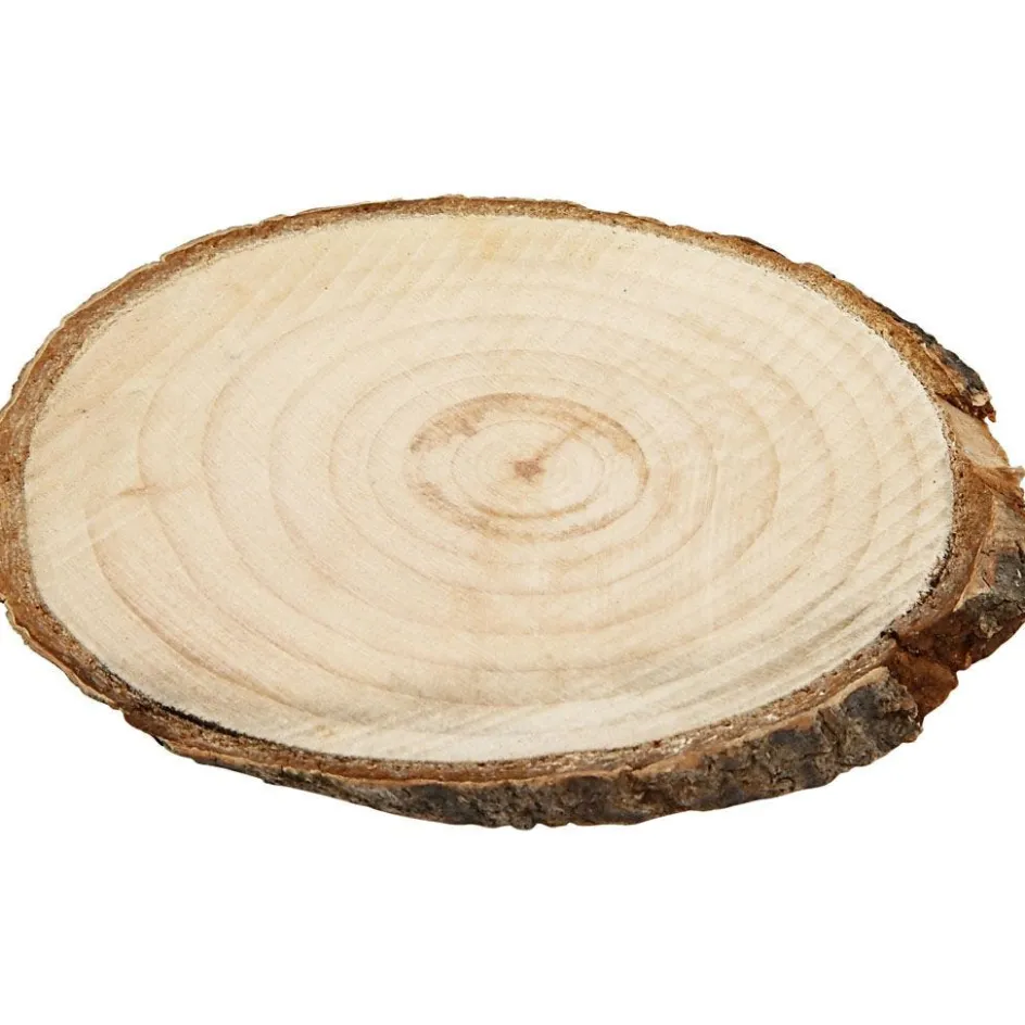Creativ Company Wooden Discs| Flower Arranging And Basket Weaving Supplies