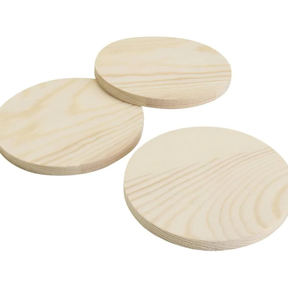Creativ Company Wooden drink coasters| Equipment And Utensils