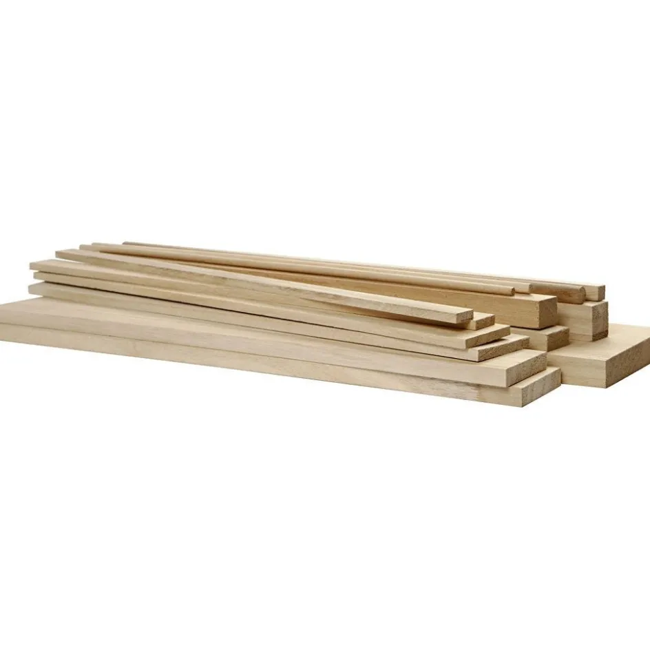 Creativ Company Wooden Parts| Lolly Sticks And Construction Tools
