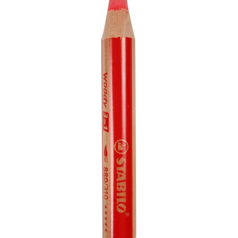 Creativ Company Woody 3-in-1 Pencils| Watercolour Paints